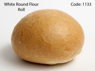 white-round-flour-roll